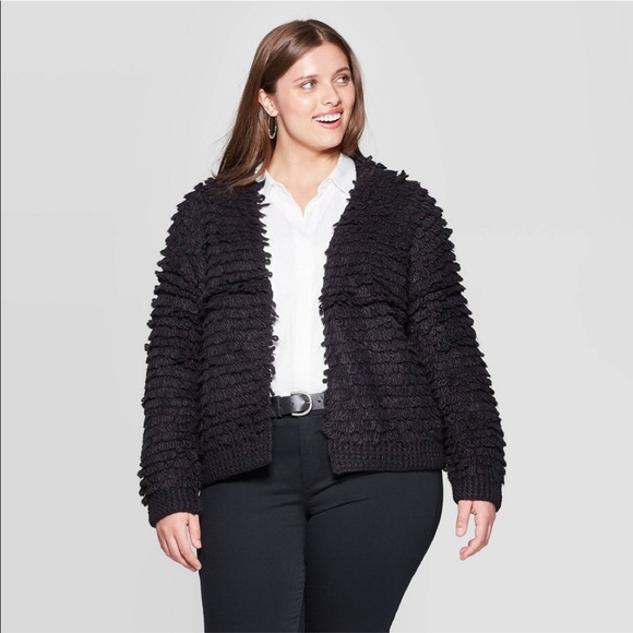 Universal Thread Sweaters - Women’s plus size 4 loopy thread cardigan